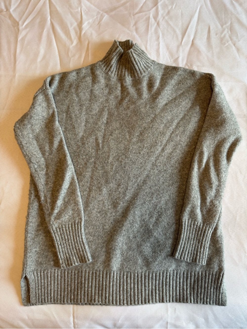 GAP wool blend mock-neck sweater